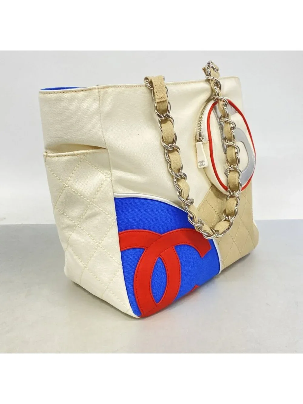 Chanel chain tote